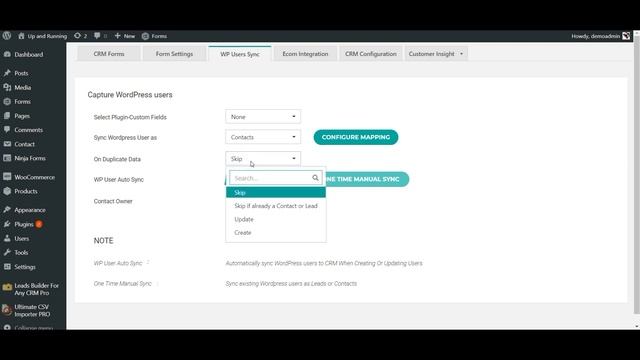 WordPress Users to CRM - Leads Builder for CRM смотреть онлайн