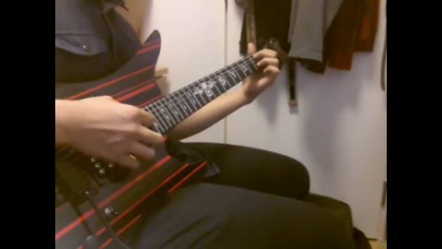 schecter synyster gates custom-s + coil tap red/black demo смотреть онлайн