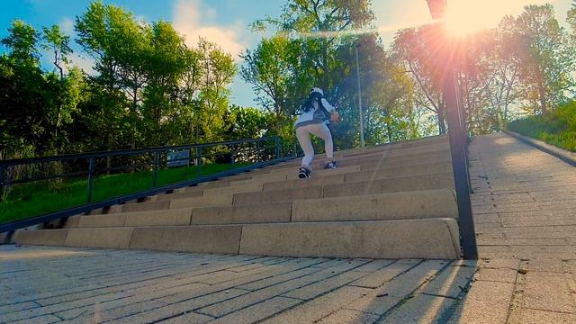 Тренировка на ягодицы с ФитоМашкой Упражнения на лестнице смотреть онлайн