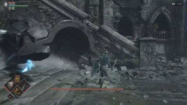 Demon's Souls PS5 Remake: Tower Knight Boss Fight смотреть онлайн