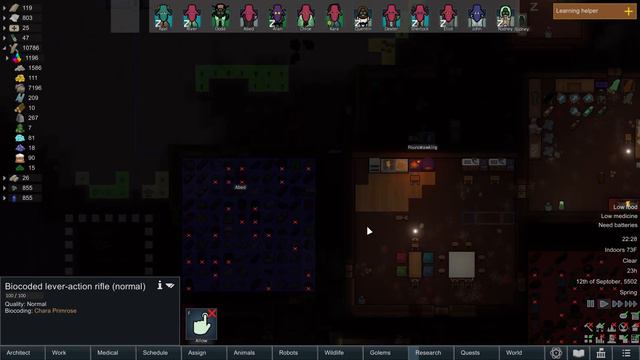 RimWorld 2022 Game 4, Episode 37 Fishing and Hunting смотреть онлайн