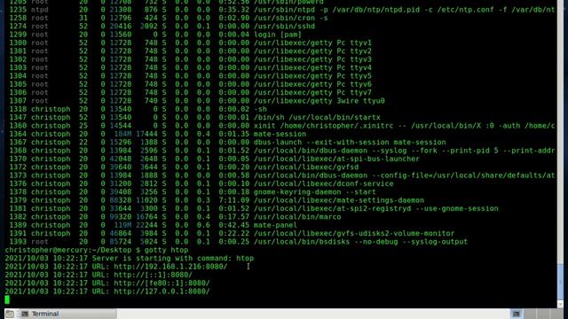 GoTTY - Terminally Cool! смотреть онлайн
