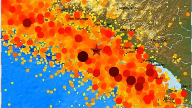 M 7.3 EARTHQUAKE - NEAR COAST OF NICARAGUA - Oct 14, 2014 смотреть онлайн