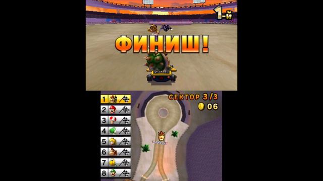 Полное прохождение игры Mario Kart 7 смотреть онлайн