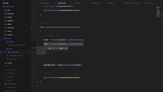 13 / Laravel 5.4 - Clon de Reddit - TDD y Refactoring de Código смотреть онлайн
