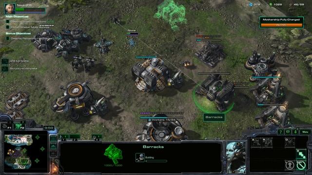 StarCraft 2: Nova Covert Ops 04 (PACK 2) - Trouble in Paradise (Brutal) смотреть онлайн