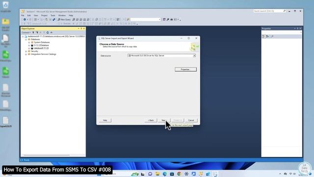 How To Export Data From SSMS To CSV in 2023 | # 008 смотреть онлайн