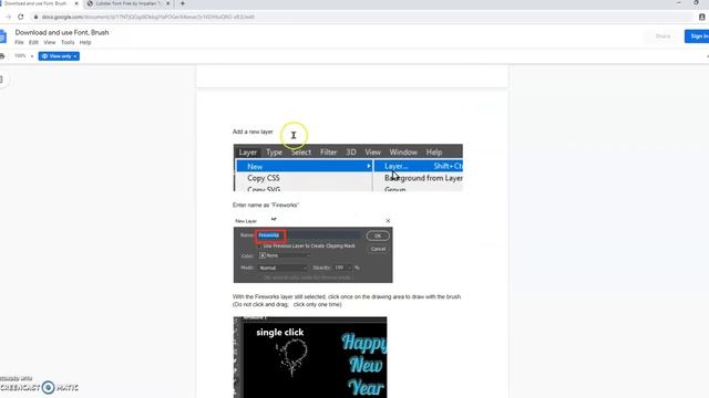Photoshop 8 1 font and brush part 2 смотреть онлайн