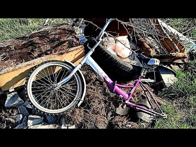 НЕ ВЗДУМАЙ выбросить старый велосипед!!! Гениальная самоделка своими руками смотреть онлайн