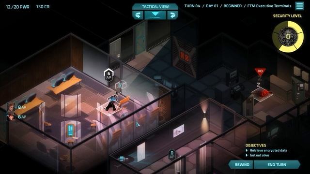 Invisible Inc Начало игры (Introduction Gameplay 60FPS) смотреть онлайн