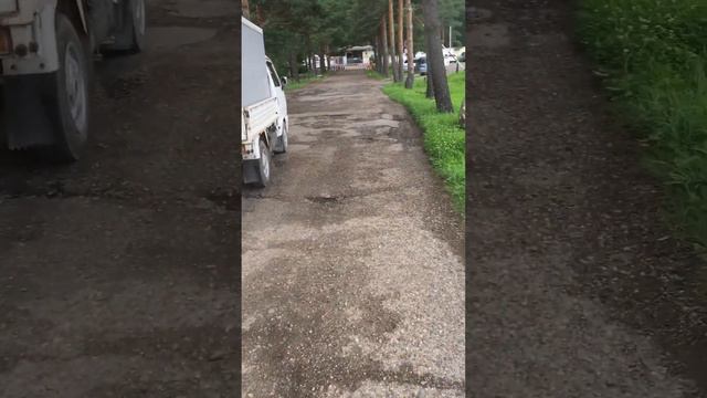 Военный санаторий Шмаковский, возвращаемся с пляжа, июль 2023 года смотреть онлайн