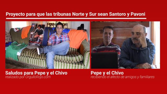 Pepé #Santoro, Chivo #Pavoni y la iniciativa de Orgullo Rojo para que las tribunas lleven su nombre смотреть онлайн