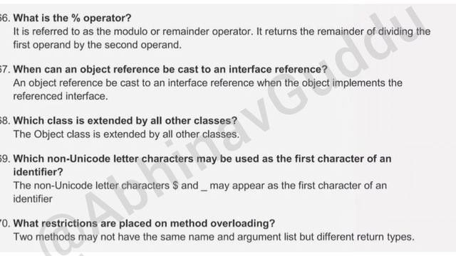 Java interview Questions || Java developer Basic Questions & Answers || nterview questions revision смотреть онлайн
