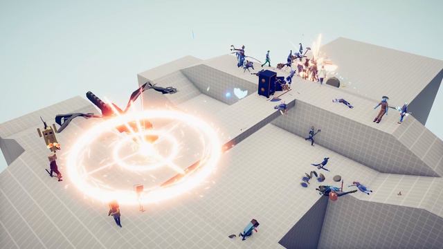 MINECRAFT Team vs SECRETS Team - Totally Accurate Battle Simulator TABS смотреть онлайн