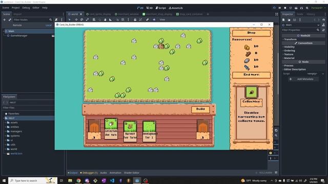 Developing a deck-building and strategy indie game in Godot 4 | Devlog 1 смотреть онлайн