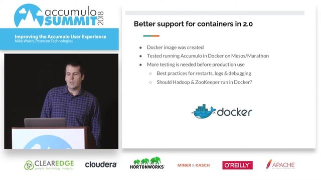 Improving the Accumulo User Experience смотреть онлайн