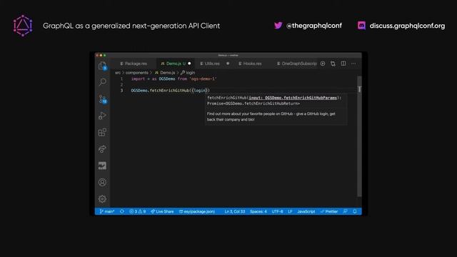 GraphQL as a generalized next-generation API Client | Sean Grove смотреть онлайн