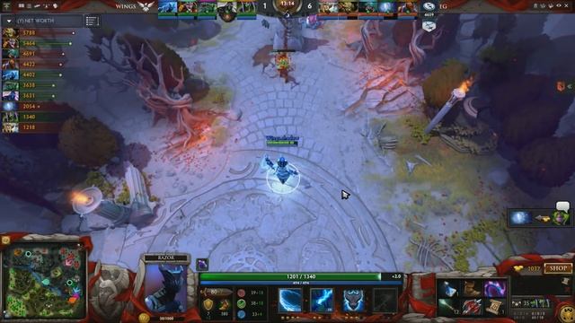 Wings vs EG, TI6 Мейн Ивент, Финал Верхней сетки, Игра 1 смотреть онлайн