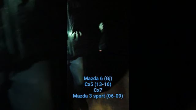 светодиодные противотуманные фары на Mazda 3, 6, cx-5, cx-7. смотреть онлайн