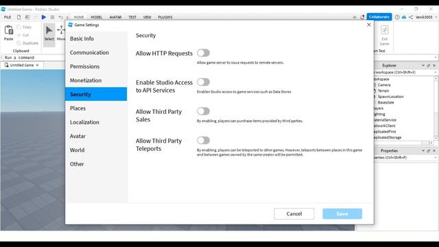 как в настройках роблокс студио зделать сахранение игрових валют и выщей смотреть онлайн