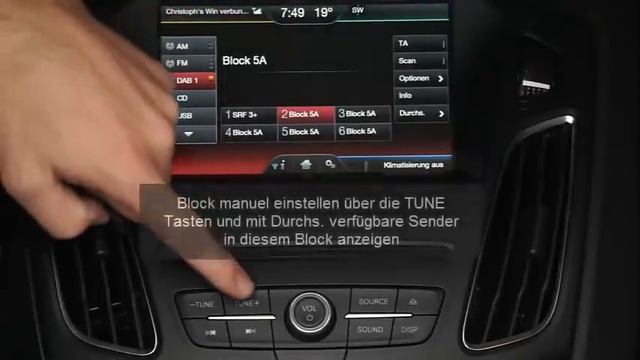 FORD DAB+ SYNC II - DAB+ Sendersuche смотреть онлайн