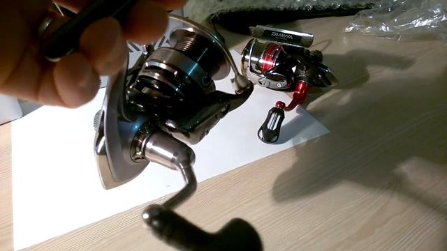 DAIWA CALDIA 14 2500 и AEGIS 2506