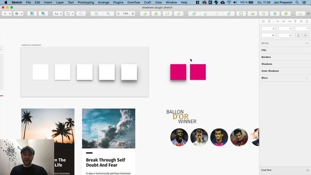 my Favorite sketch plugins#3 Copy & Paste Shadows смотреть онлайн