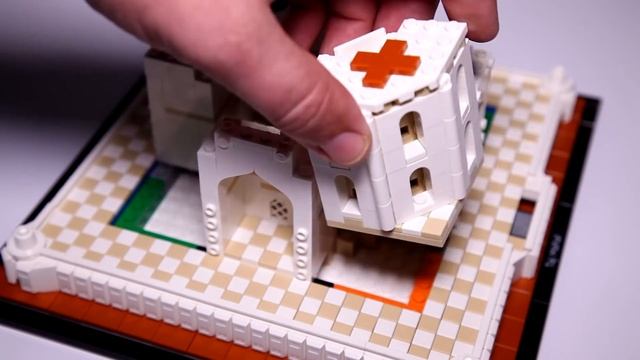 Lego Architecture 21056 Taj Mahal Speed Build смотреть онлайн