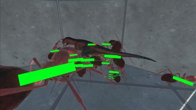 Dinosaurs Jump Over Giant Insect смотреть онлайн
