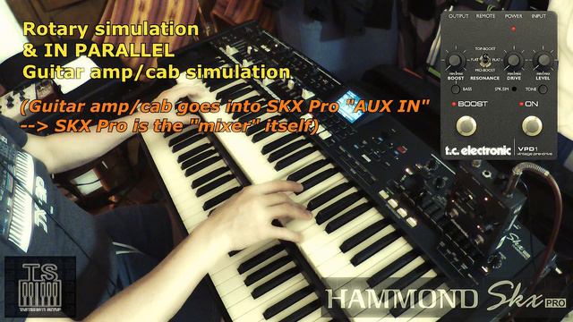 Hammond Skx PRO - the "famous" sound 1 @tcelectronic @HammondB3tube @Tonewheeldude смотреть онлайн