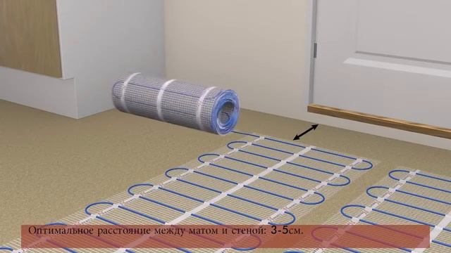 Монтаж тёплого пола Nexans смотреть онлайн