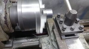 Токарный станок ТВ 7. Установка сальника в переднюю бабку.