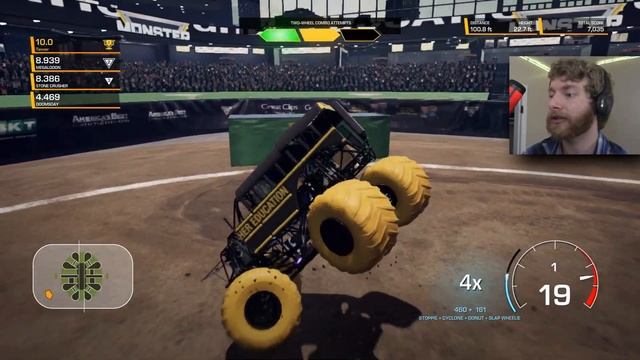 BLUE THUNDER - Monster Jam Steel Titans 2 смотреть онлайн