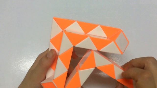 SLOW TUTORIAL - Rubik's Twist or Rubik's Snake 48 - Heart - 心 смотреть онлайн