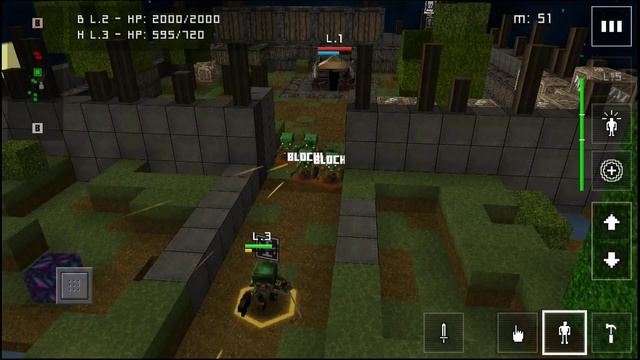 Block Fortress: War - Gameplay [iOS] смотреть онлайн