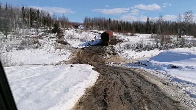 Зимник 2021 Коми, выбираемся с мутного материка (часть 3) смотреть онлайн