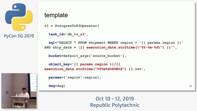 Building an analytics data pipeline using Airflow and PySpark - PyCon SG 2019 смотреть онлайн