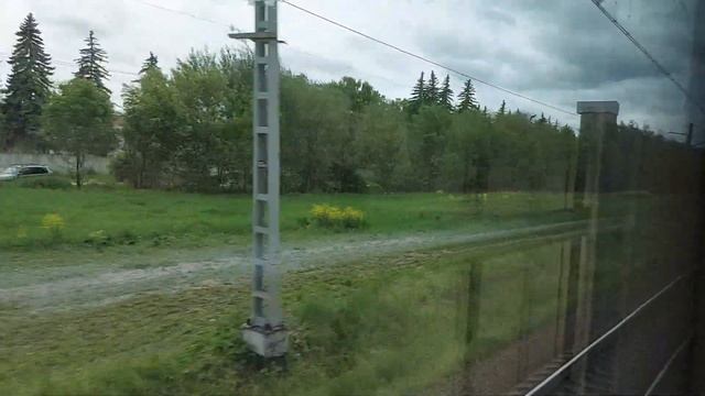 (1/12) Москва - Сочи из фирменного скорого поезда №104В "Двухэтажный состав" Москва - Адлер. смотреть онлайн