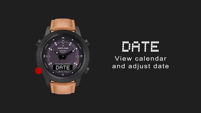 Digital Solar Powered & Compass Featured Aviation Watches смотреть онлайн