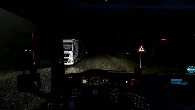 Promods -- Volgrod Naples Part ! || Night Drive || Vanilla Volvo || Realistic Traffic by Gaaara | смотреть онлайн