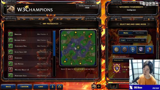 Warcraft 3｜Moon's 1.35 Stream｜02/21/2023｜P1 смотреть онлайн