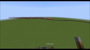 Поезд "Ласточка" в Minecraft Immersive Railroading