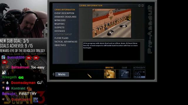 SWAT 3 (PC) - Session 1a смотреть онлайн