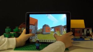 САМАЯ БОЛЬШАЯ ДЕРЕВНЯ в Майнкрафте ЛЕГО НУБик LEGO Minecraft