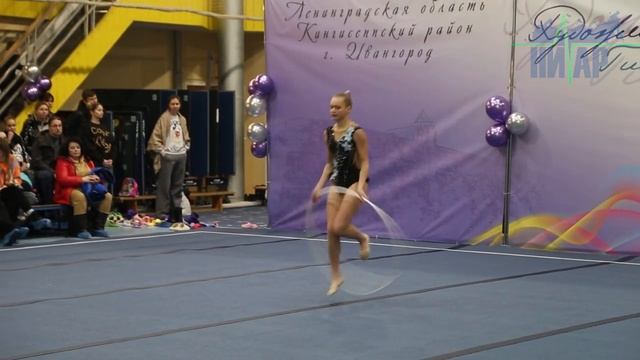 В Ивангороде прошел турнир по художественной гимнастике «Краски Осени 2023» смотреть онлайн