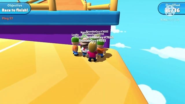 Stumble Guys: Gameplay with friend смотреть онлайн