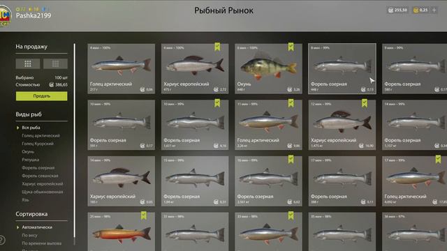 Russian Fishing 4 Стоимость садка на Куори смотреть онлайн