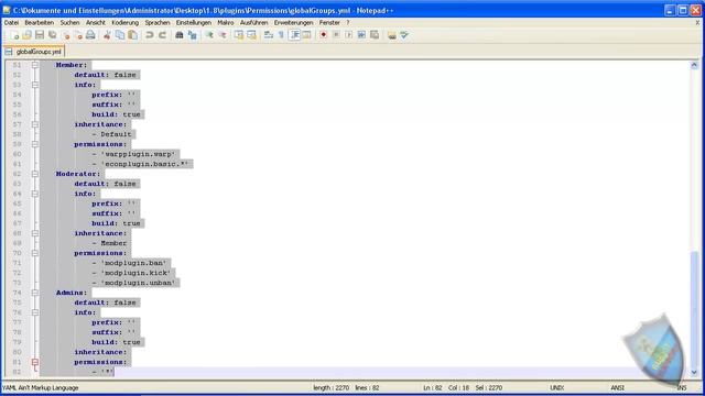 bukkit server 1.8 Tutorial Plugin Teil 2/2 ( Permissions und ichat ) by Bukkitsupport смотреть онлайн
