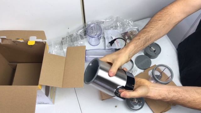 BELLA Personal Size Rocket Blender 12 piece set Unboxing смотреть онлайн