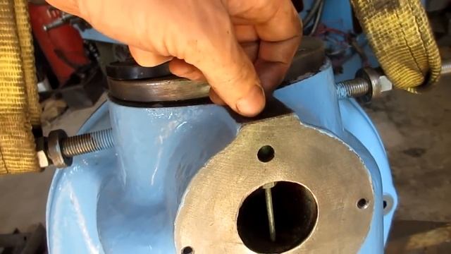 Установка головы фрезерного станка 6М12П \ устройство и смазка